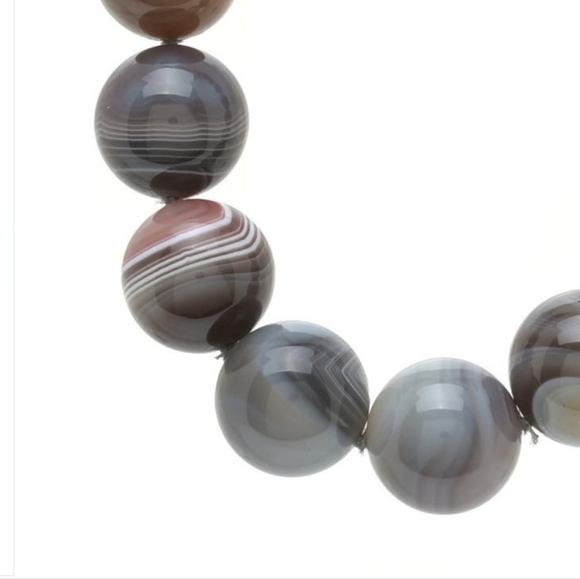 David Yurman Statement Couture Necklace With Agate And Moonstone - Picture 5 of 7